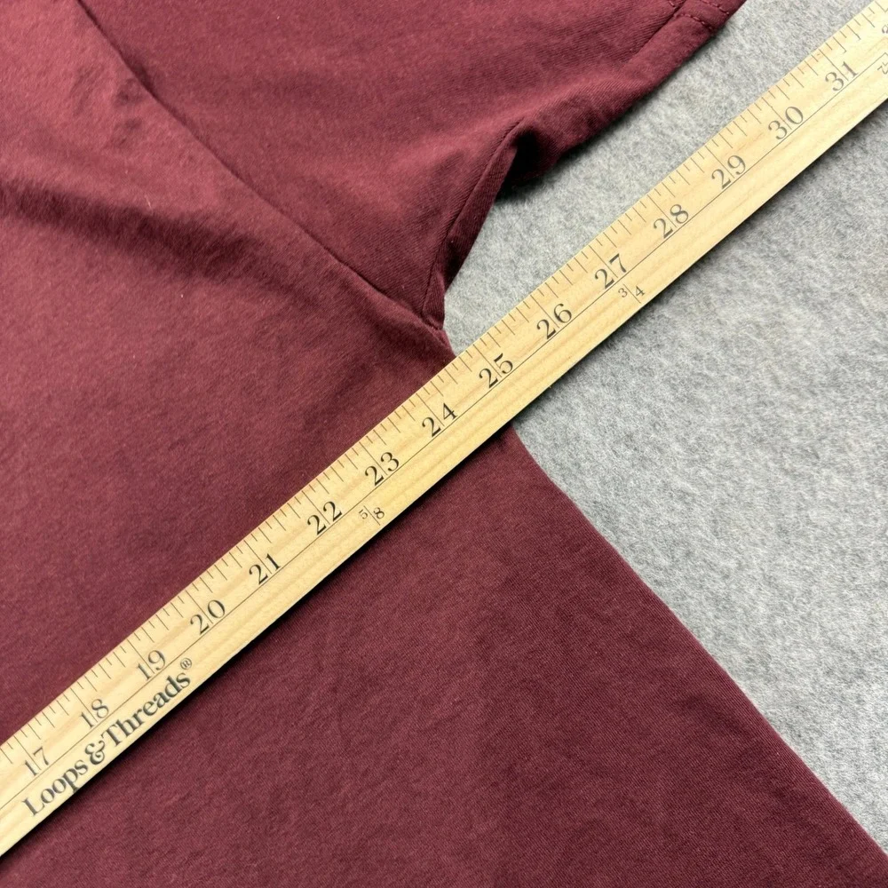 Champion Texas A&M Tennis T-Shirt Mens 2XL Maroon Short Sleeve Aggies NCAA - Picture 4 of 10